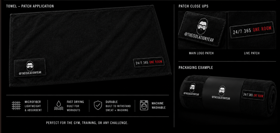 Isolation Year — Workout Towel — Drop One